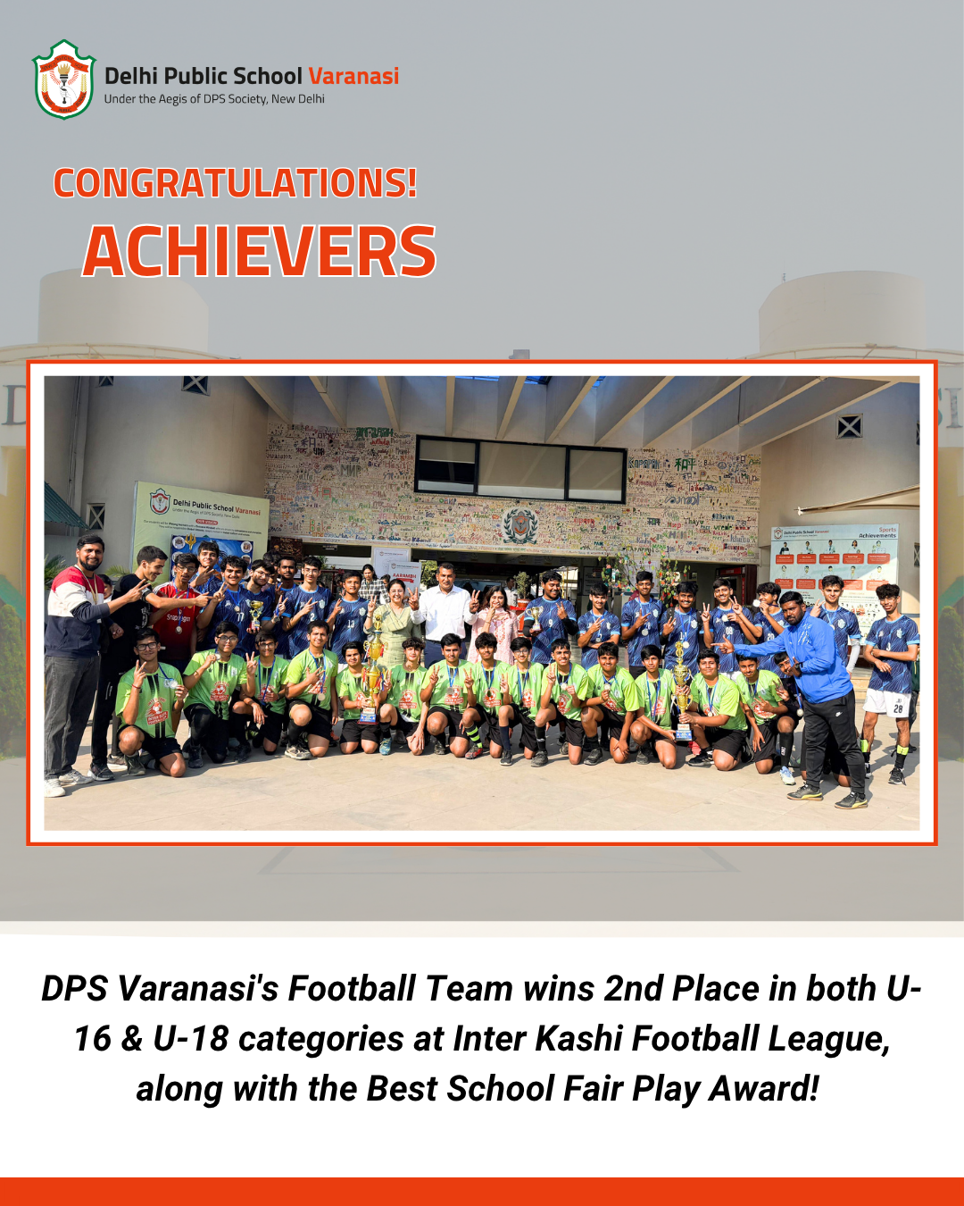 U-16 & U-18 categories at Inter Kashi Football League