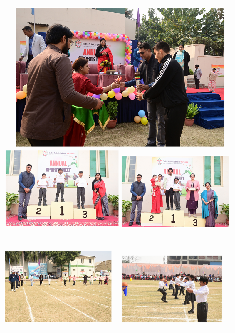 Delhi Public School Varanasi successfully hosted its dynamic Annual Sports Meet on November 28th and 29th, 2025, bringing students together for two spirited days of camaraderie, energy, and healthy competition.